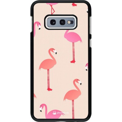 Hülle Samsung Galaxy S10e - Pink Flamingos Pattern