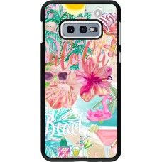 Samsung Galaxy S10e Case Hülle - Preppy Collage Aloha