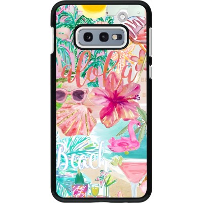 Samsung Galaxy S10e Case Hülle - Preppy Collage Aloha
