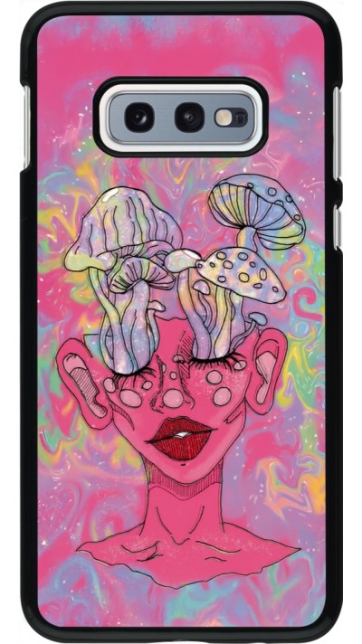 Coque Samsung Galaxy S10e - Psychedelic pink mushroom
