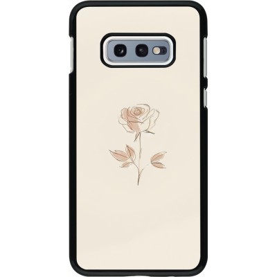 Samsung Galaxy S10e Case Hülle - Rosa Sand Minimalistisch
