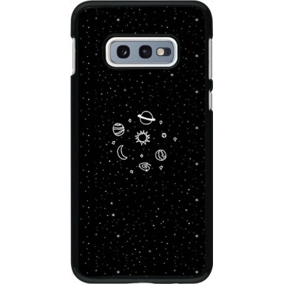 Hülle Samsung Galaxy S10e - Space Doodle