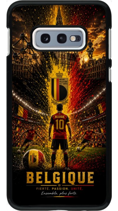 Samsung Galaxy S10e Case Hülle - Fussball Belgien splash 2026