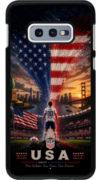 Samsung Galaxy S10e Case Hülle - Fussball Vereinigten Staaten splash 2026