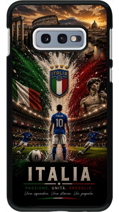 Samsung Galaxy S10e Case Hülle - Fussball Italien splash 2026