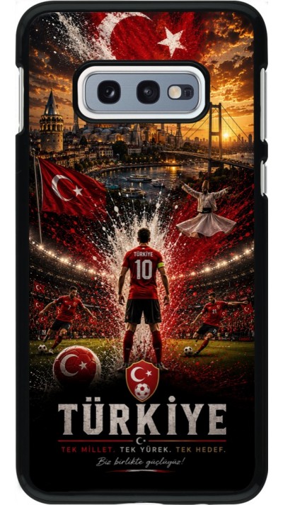 Samsung Galaxy S10e Case Hülle - Fussball Türkei splash 2026