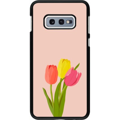 Samsung Galaxy S10e Case Hülle - Spring 23 tulip trio