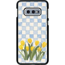 Samsung Galaxy S10e Case Hülle - Blue vichy tulips 2026
