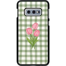 Samsung Galaxy S10e Case Hülle - Green vichy tulips 2026