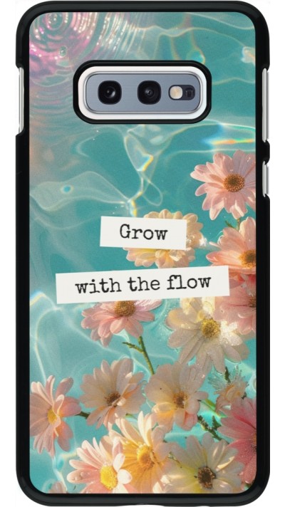 Samsung Galaxy S10e Case Hülle - Summer 2025 Grow with the flow