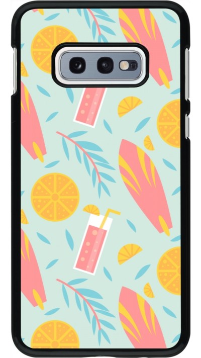 Samsung Galaxy S10e Case Hülle - Summer 2025 Pattern citron