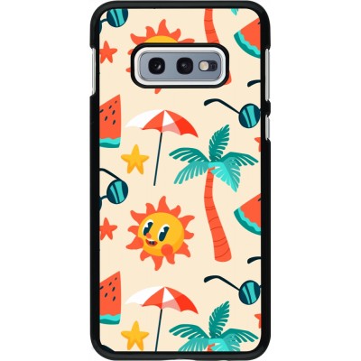 Samsung Galaxy S10e Case Hülle - Summer 2025 Pattern soleil