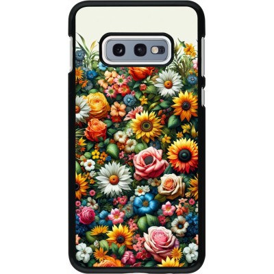 Samsung Galaxy S10e Case Hülle - Sommer Blumenmuster