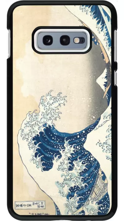 Samsung Galaxy S10e Case Hülle - Kunstbild - Die große Welle vor Kanagawa - Hokusai