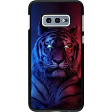 Hülle Samsung Galaxy S10e - Tiger Blue Red