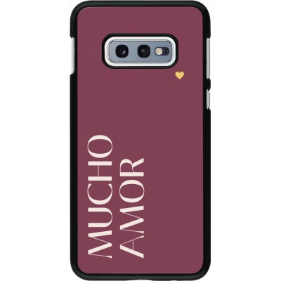 Samsung Galaxy S10e Case Hülle - Valentine 2024 mucho amor rosado