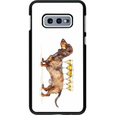 Samsung Galaxy S10e Case Hülle - Wine Teckel