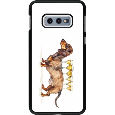 Samsung Galaxy S10e Case Hülle - Wine Teckel