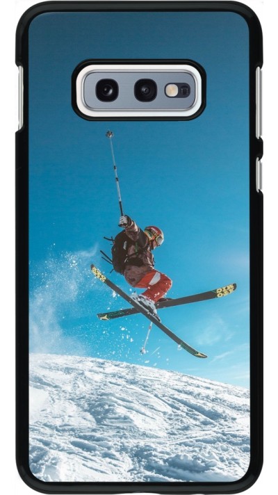 Samsung Galaxy S10e Case Hülle - Winter 22 Ski Jump