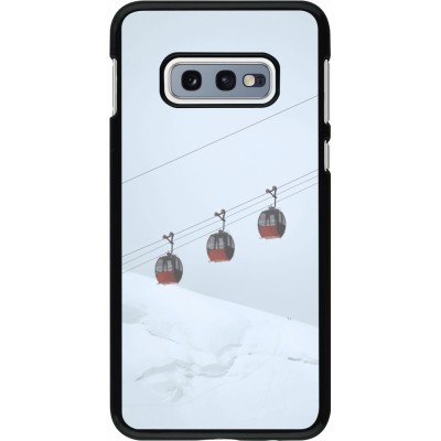Samsung Galaxy S10e Case Hülle - Winter 22 ski lift