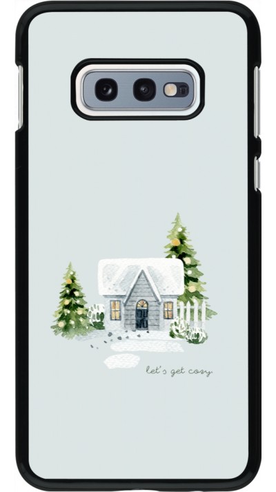 Samsung Galaxy S10e Case Hülle - Winter 25 Cosy House