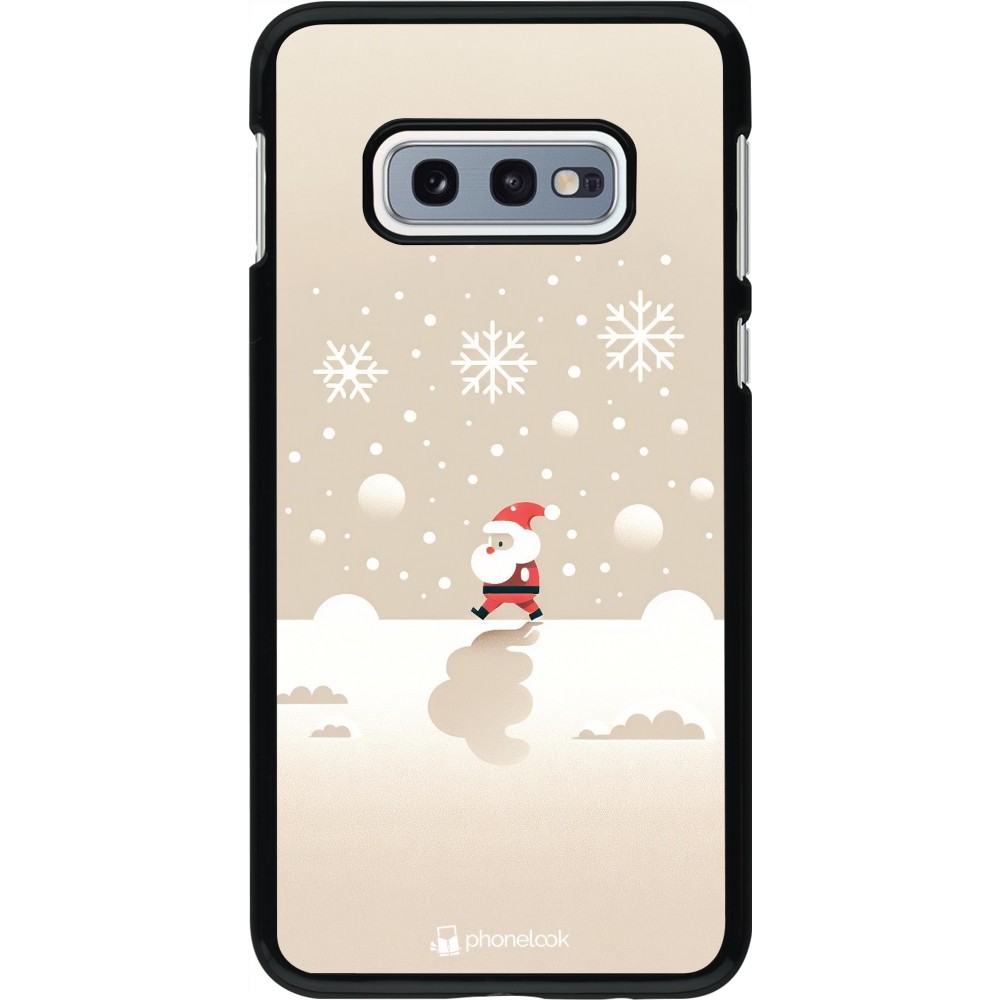 Samsung Galaxy S10e Case Hülle - Weihnachten 2023 Minimalistischer Weihnachtsmann