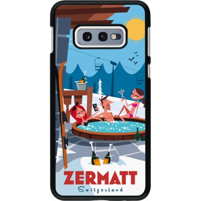 Samsung Galaxy S10e Case Hülle - Zermatt Mountain Jacuzzi