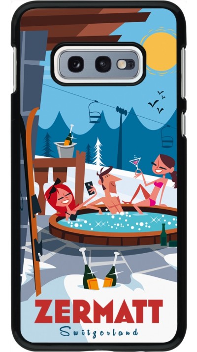 Samsung Galaxy S10e Case Hülle - Zermatt Mountain Jacuzzi