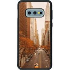 Samsung Galaxy S10e Case Hülle - Silikon schwarz Autumn 2024 New York city