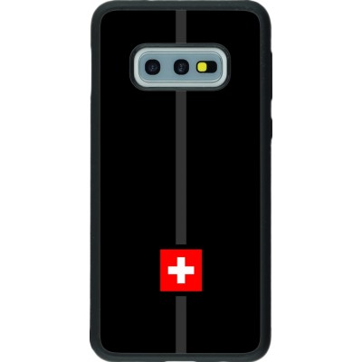 Samsung Galaxy S10e Case Hülle - Silikon schwarz Kanton CH schwarz