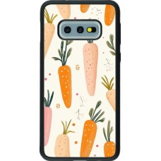 Samsung Galaxy S10e Case Hülle - Silikon schwarz Easter 2026 Illustration carrots