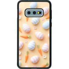 Samsung Galaxy S10e Case Hülle - Silikon schwarz Easter 2026 Pattern Easter