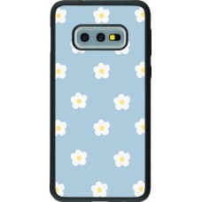 Samsung Galaxy S10e Case Hülle - Silikon schwarz Easter 2024 daisy flower