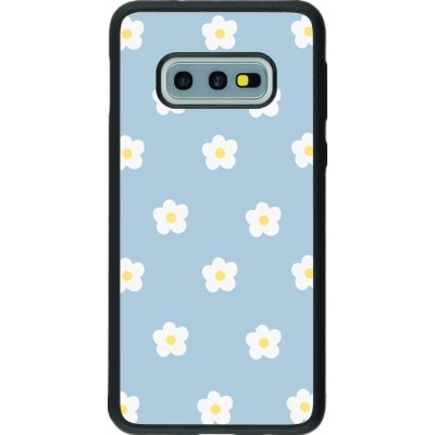 Samsung Galaxy S10e Case Hülle - Silikon schwarz Easter 2024 daisy flower