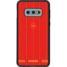 Samsung Galaxy S10e Case Hülle - Silikon schwarz Spanien 2026 personalisierbares Fussballtrikot
