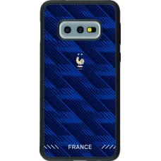 Samsung Galaxy S10e Case Hülle - Silikon schwarz Frankreich 2026 personalisierbares Fussballtrikot