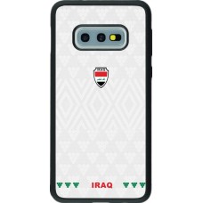 Samsung Galaxy S10e Case Hülle - Silikon schwarz Irak 2026 personalisierbares Fussballtrikot