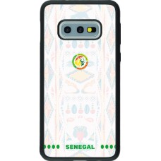 Samsung Galaxy S10e Case Hülle - Silikon schwarz Senegal 2026 personalisierbares Fussballtrikot