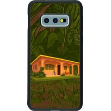 Samsung Galaxy S10e Case Hülle - Silikon schwarz Benitos house DTMF