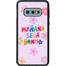 Samsung Galaxy S10e Case Hülle - Silikon schwarz Karol G Manana sera bonito