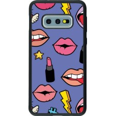 Samsung Galaxy S10e Case Hülle - Silikon schwarz Lips and lipgloss