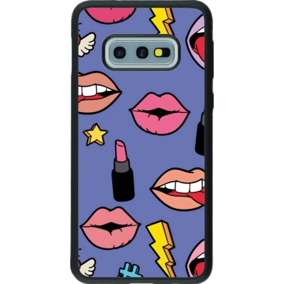 Samsung Galaxy S10e Case Hülle - Silikon schwarz Lips and lipgloss