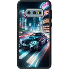 Samsung Galaxy S10e Case Hülle - Silikon schwarz BMW M4 Tokio Nacht