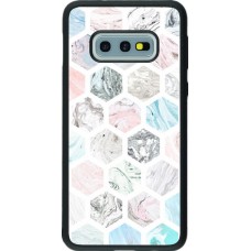 Samsung Galaxy S10e Case Hülle - Silikon schwarz Marble Everything