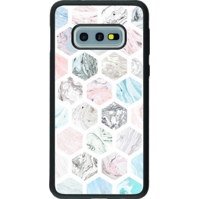 Samsung Galaxy S10e Case Hülle - Silikon schwarz Marble Everything