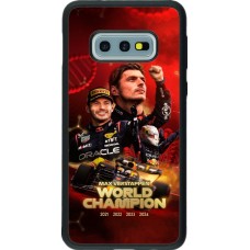 Samsung Galaxy S10e Case Hülle - Silikon schwarz Max Verstappen Champion 2023