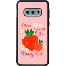 Samsung Galaxy S10e Case Hülle - Silikon schwarz Mom 2026 Berry best