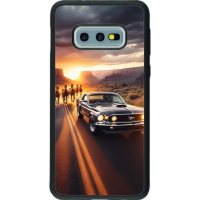 Samsung Galaxy S10e Case Hülle - Silikon schwarz Mustang 69 Grand Canyon