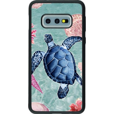 Samsung Galaxy S10e Case Hülle - Silikon schwarz Preppy Turtle