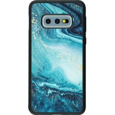 Hülle Samsung Galaxy S10e - Silikon schwarz Sea Foam Blue